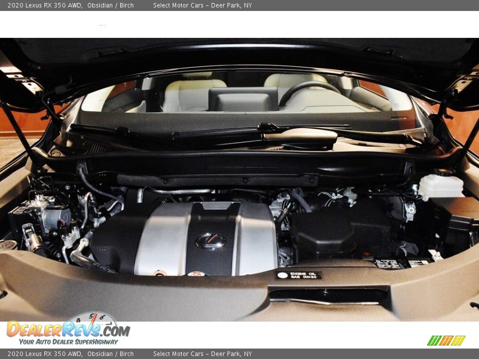 2020 Lexus RX 350 AWD Obsidian / Birch Photo #18