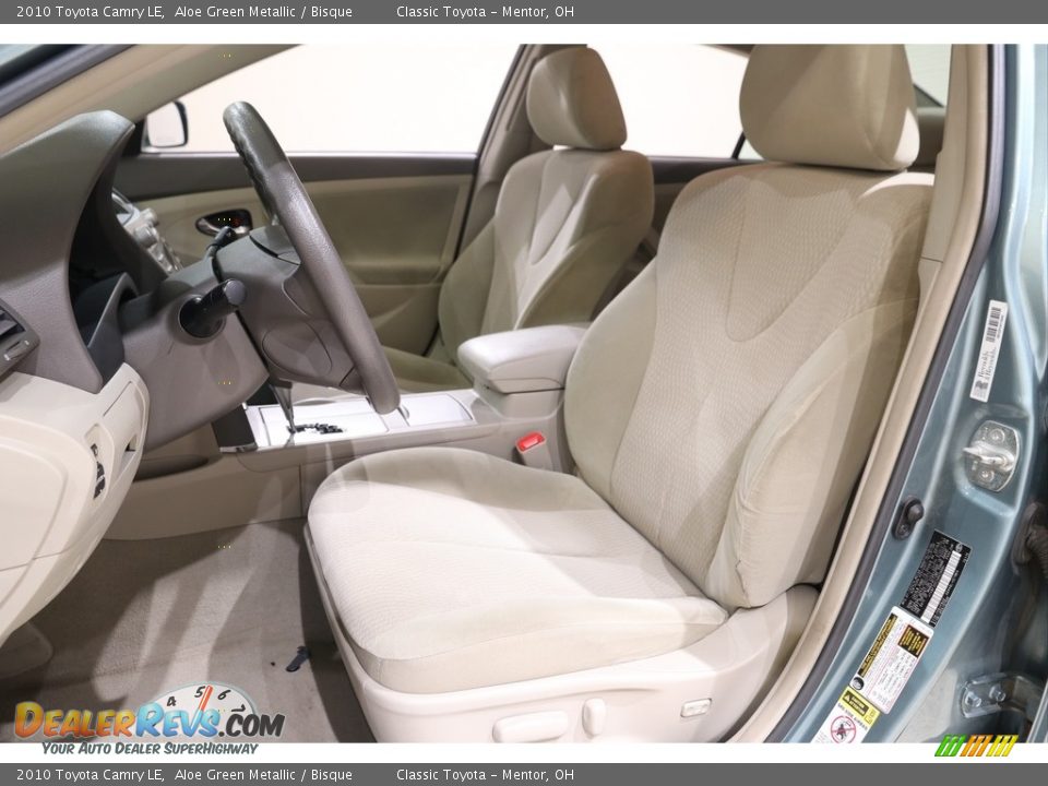 2010 Toyota Camry LE Aloe Green Metallic / Bisque Photo #5