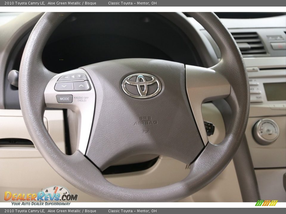 2010 Toyota Camry LE Aloe Green Metallic / Bisque Photo #7