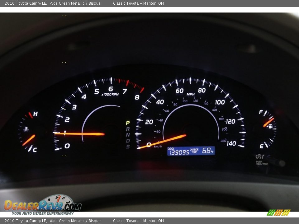 2010 Toyota Camry LE Aloe Green Metallic / Bisque Photo #8