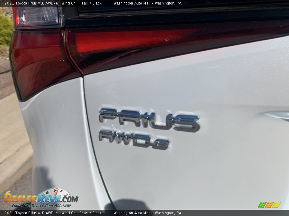 2021 Toyota Prius XLE AWD-e Wind Chill Pearl / Black Photo #22