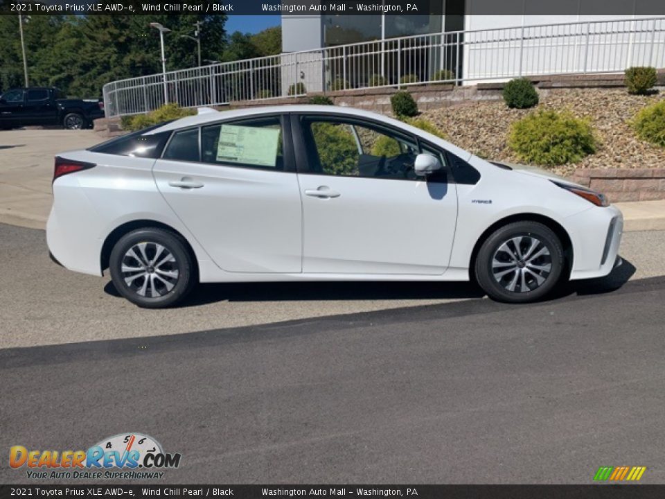 Wind Chill Pearl 2021 Toyota Prius XLE AWD-e Photo #25