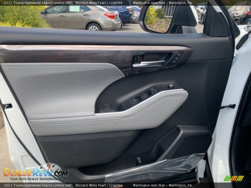 Door Panel of 2021 Toyota Highlander Hybrid Limited AWD Photo #3