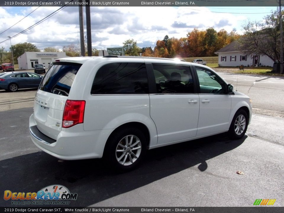 2019 Dodge Grand Caravan SXT White Knuckle / Black/Light Graystone Photo #3