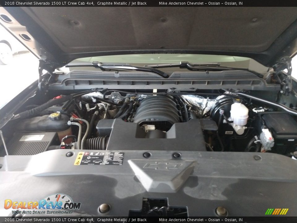 2018 Chevrolet Silverado 1500 LT Crew Cab 4x4 5.3 Liter DI OHV 16-Valve VVT EcoTech3 V8 Engine Photo #10