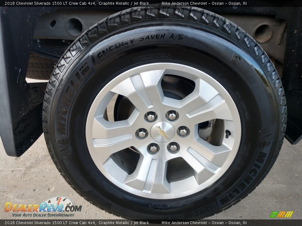 2018 Chevrolet Silverado 1500 LT Crew Cab 4x4 Wheel Photo #12