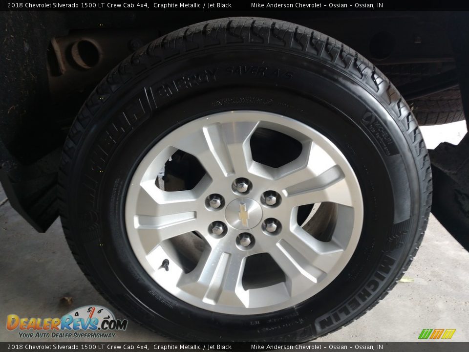 2018 Chevrolet Silverado 1500 LT Crew Cab 4x4 Wheel Photo #13