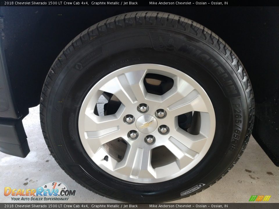 2018 Chevrolet Silverado 1500 LT Crew Cab 4x4 Wheel Photo #14