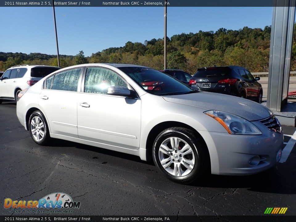 2011 Nissan Altima 2.5 S Brilliant Silver / Frost Photo #4