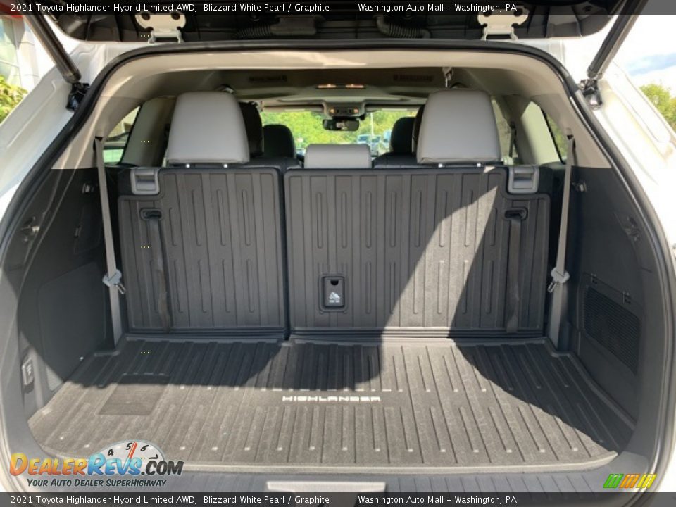 2021 Toyota Highlander Hybrid Limited AWD Trunk Photo #26