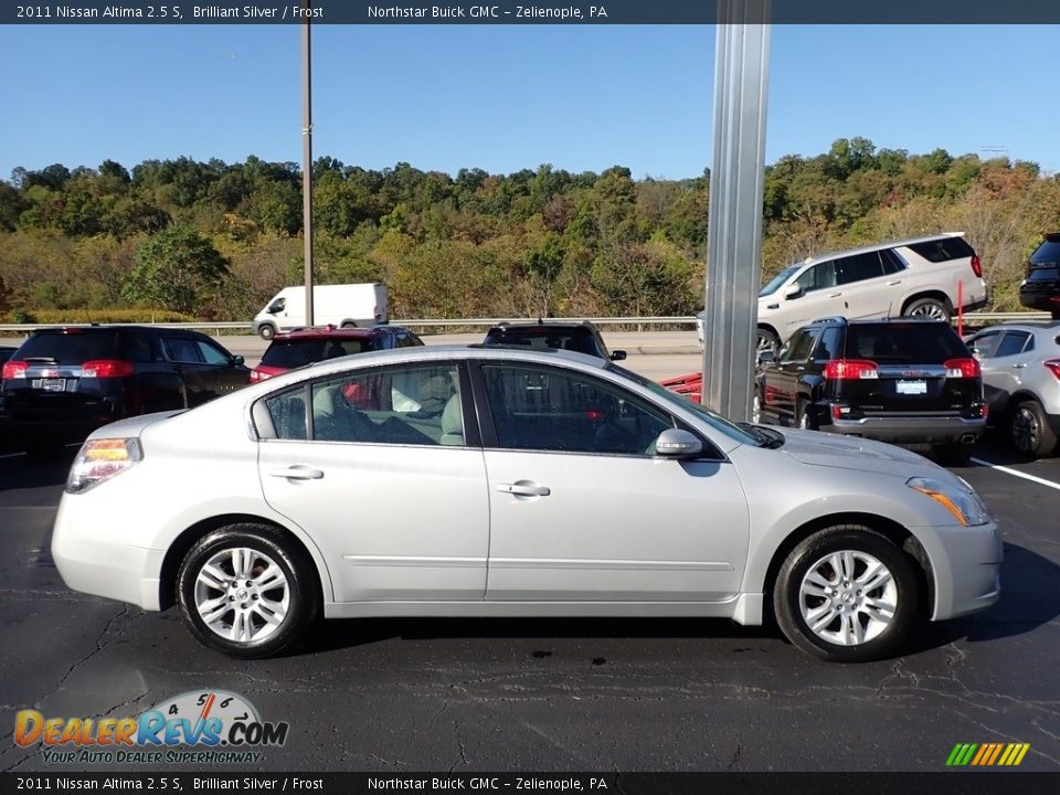 2011 Nissan Altima 2.5 S Brilliant Silver / Frost Photo #5