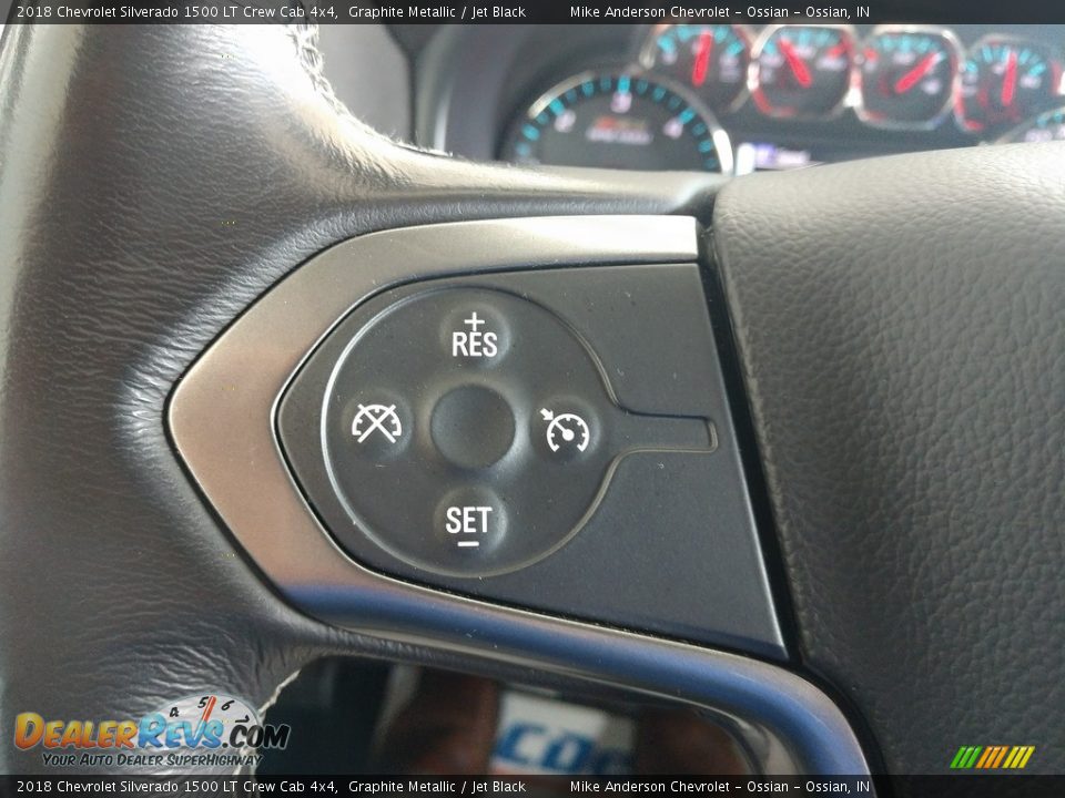 2018 Chevrolet Silverado 1500 LT Crew Cab 4x4 Steering Wheel Photo #24