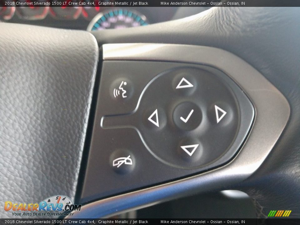 2018 Chevrolet Silverado 1500 LT Crew Cab 4x4 Steering Wheel Photo #25