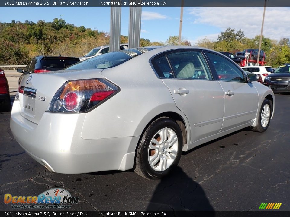 2011 Nissan Altima 2.5 S Brilliant Silver / Frost Photo #9