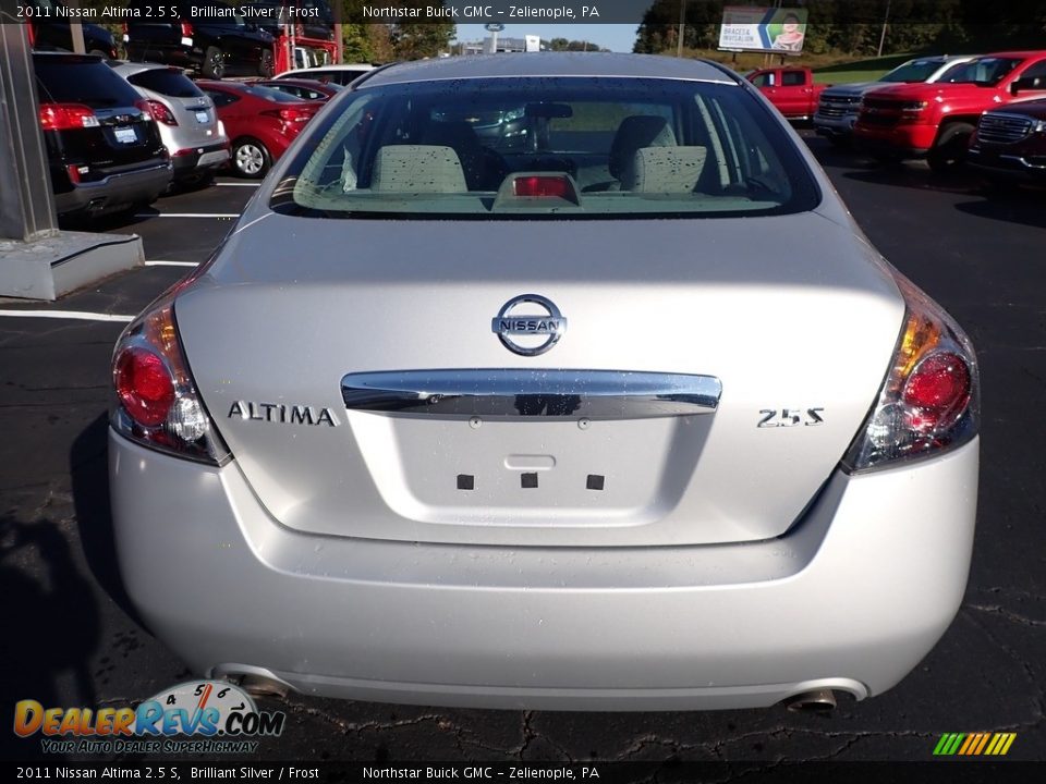 2011 Nissan Altima 2.5 S Brilliant Silver / Frost Photo #10