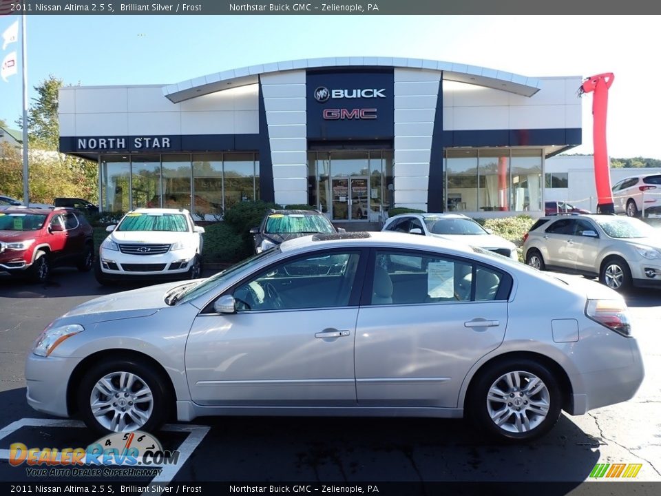 2011 Nissan Altima 2.5 S Brilliant Silver / Frost Photo #13