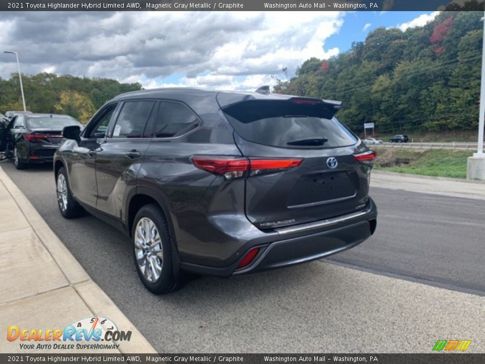 2021 Toyota Highlander Hybrid Limited AWD Magnetic Gray Metallic / Graphite Photo #2