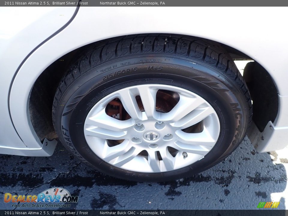 2011 Nissan Altima 2.5 S Brilliant Silver / Frost Photo #14