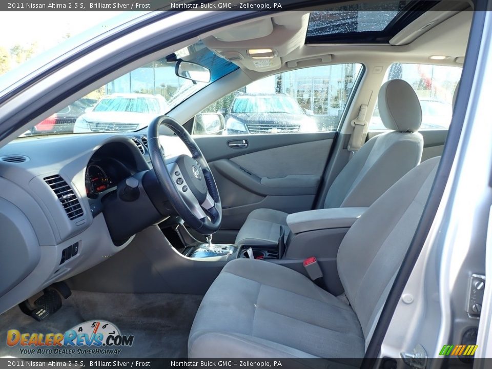 2011 Nissan Altima 2.5 S Brilliant Silver / Frost Photo #20