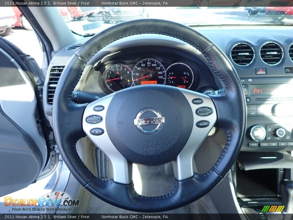 2011 Nissan Altima 2.5 S Brilliant Silver / Frost Photo #25