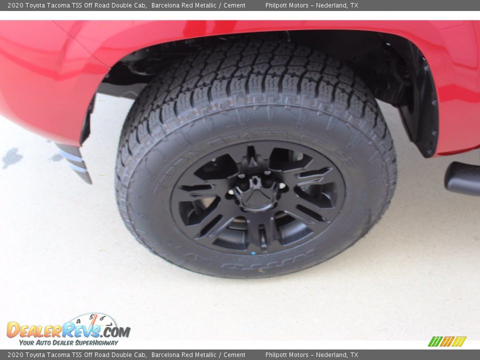 2020 Toyota Tacoma TSS Off Road Double Cab Barcelona Red Metallic / Cement Photo #5