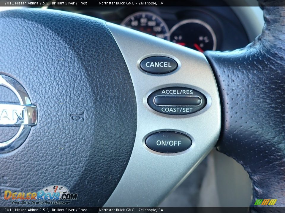 2011 Nissan Altima 2.5 S Brilliant Silver / Frost Photo #27