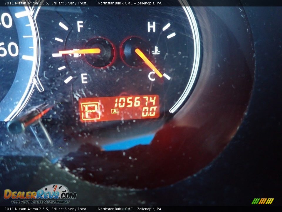 2011 Nissan Altima 2.5 S Brilliant Silver / Frost Photo #30