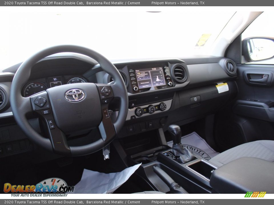 2020 Toyota Tacoma TSS Off Road Double Cab Barcelona Red Metallic / Cement Photo #18