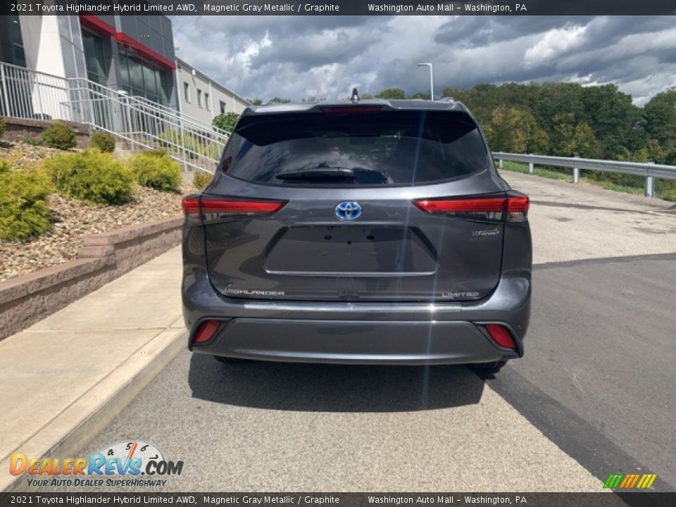 2021 Toyota Highlander Hybrid Limited AWD Magnetic Gray Metallic / Graphite Photo #33