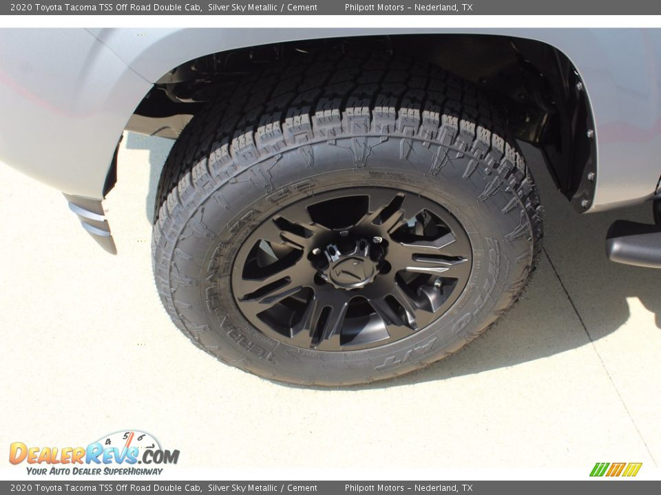2020 Toyota Tacoma TSS Off Road Double Cab Silver Sky Metallic / Cement Photo #5
