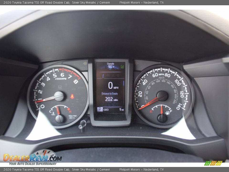 2020 Toyota Tacoma TSS Off Road Double Cab Silver Sky Metallic / Cement Photo #13