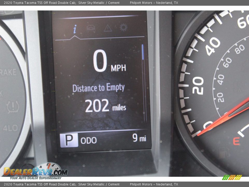 2020 Toyota Tacoma TSS Off Road Double Cab Silver Sky Metallic / Cement Photo #14
