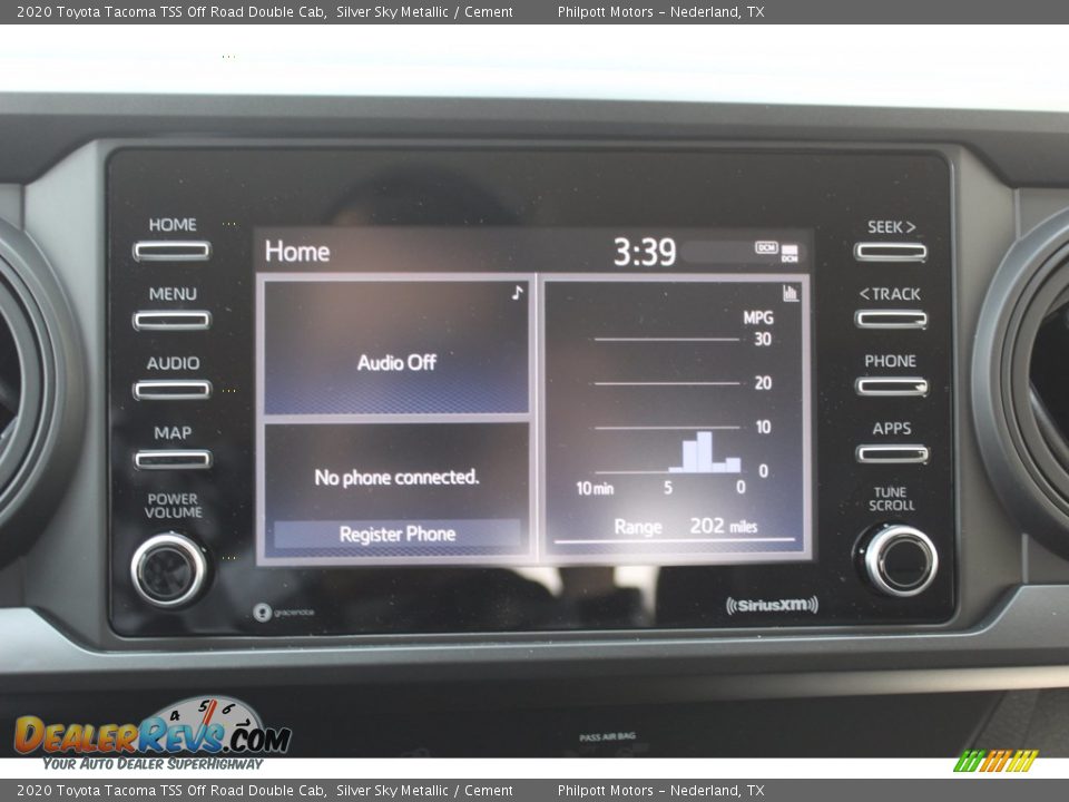 2020 Toyota Tacoma TSS Off Road Double Cab Silver Sky Metallic / Cement Photo #15