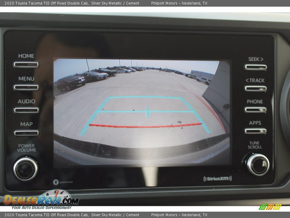 2020 Toyota Tacoma TSS Off Road Double Cab Silver Sky Metallic / Cement Photo #17