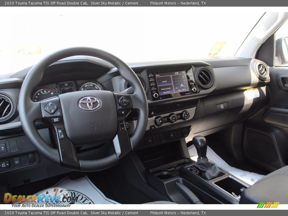 2020 Toyota Tacoma TSS Off Road Double Cab Silver Sky Metallic / Cement Photo #20