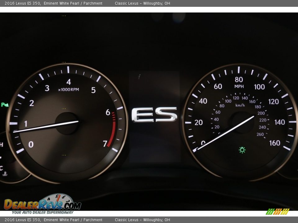 2016 Lexus ES 350 Gauges Photo #11