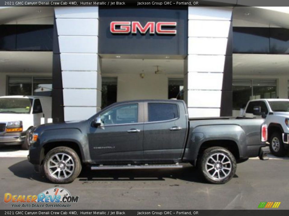 Hunter Metallic 2021 GMC Canyon Denali Crew Cab 4WD Photo #2