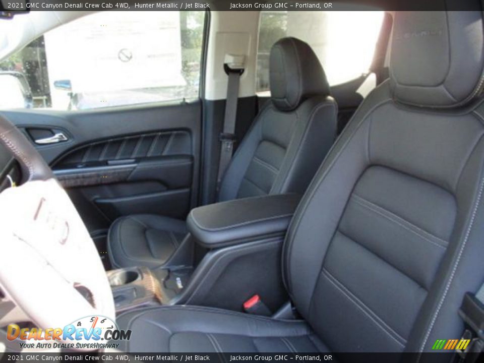 Front Seat of 2021 GMC Canyon Denali Crew Cab 4WD Photo #3