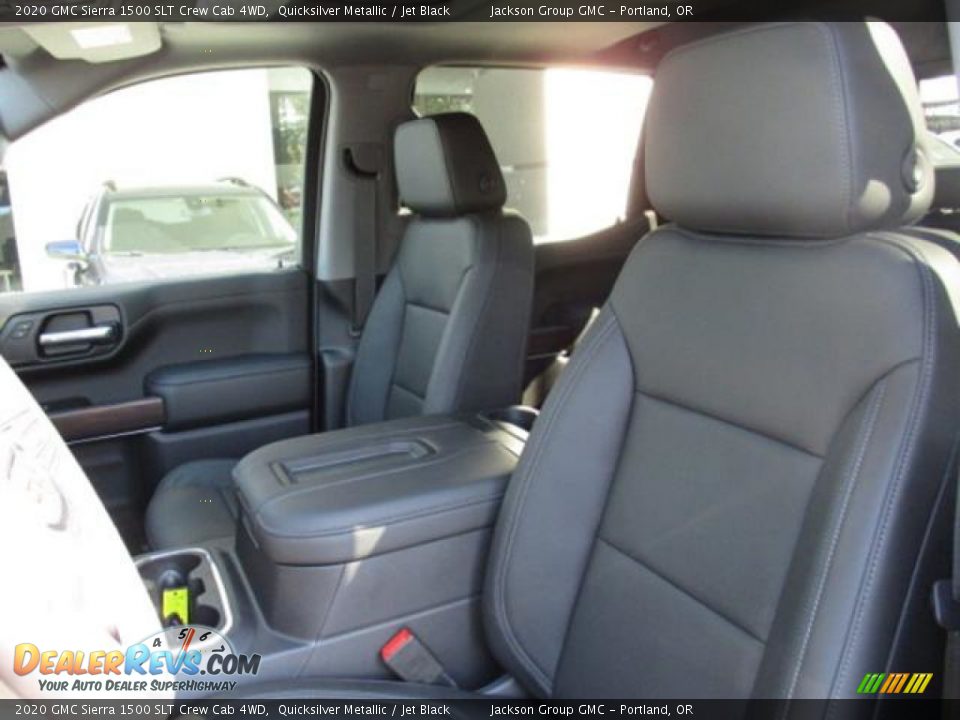 2020 GMC Sierra 1500 SLT Crew Cab 4WD Quicksilver Metallic / Jet Black Photo #3