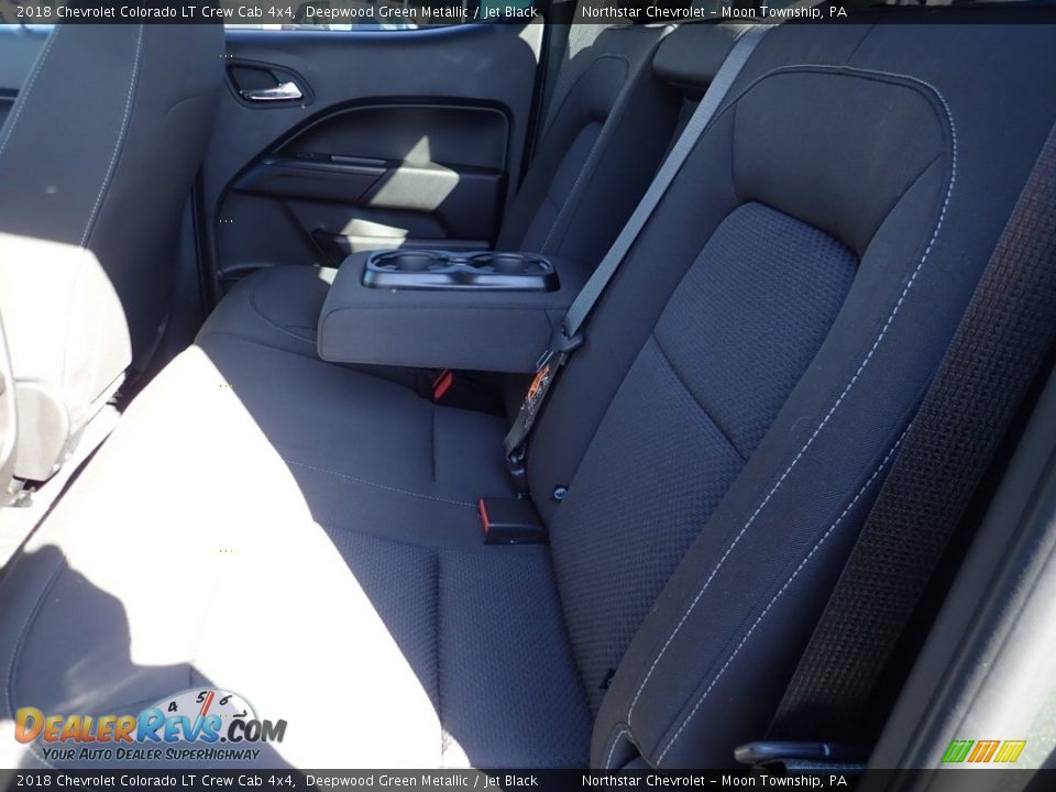 2018 Chevrolet Colorado LT Crew Cab 4x4 Deepwood Green Metallic / Jet Black Photo #21