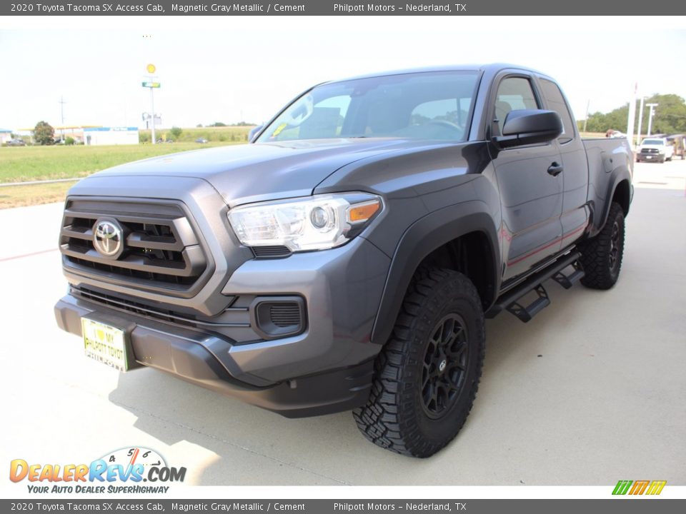 2020 Toyota Tacoma SX Access Cab Magnetic Gray Metallic / Cement Photo #4