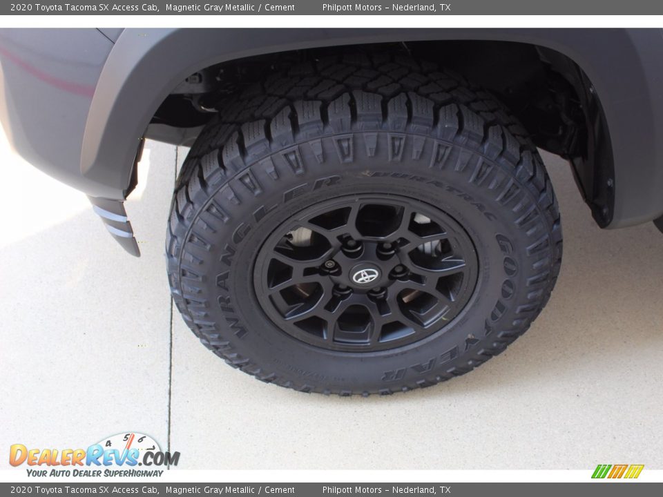 2020 Toyota Tacoma SX Access Cab Magnetic Gray Metallic / Cement Photo #5