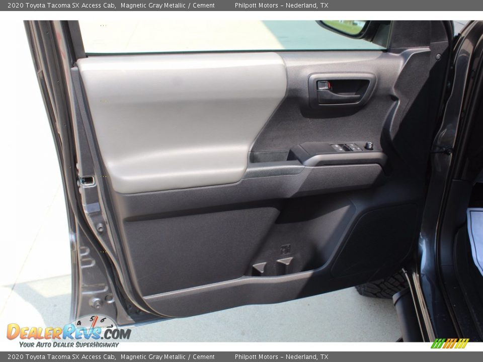 2020 Toyota Tacoma SX Access Cab Magnetic Gray Metallic / Cement Photo #9
