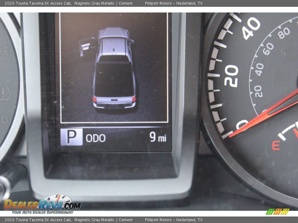 2020 Toyota Tacoma SX Access Cab Magnetic Gray Metallic / Cement Photo #14