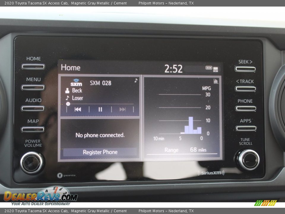 2020 Toyota Tacoma SX Access Cab Magnetic Gray Metallic / Cement Photo #15