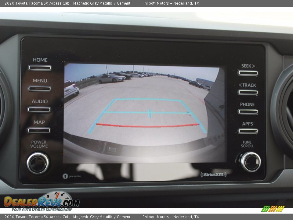 2020 Toyota Tacoma SX Access Cab Magnetic Gray Metallic / Cement Photo #17