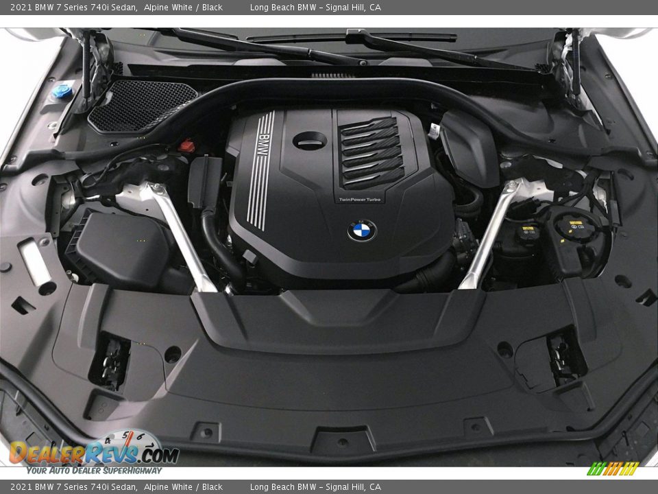 2021 BMW 7 Series 740i Sedan 3.0 Liter M TwinPower Turbocharged DOHC 24-Valve Inline 6 Cylinder Engine Photo #10