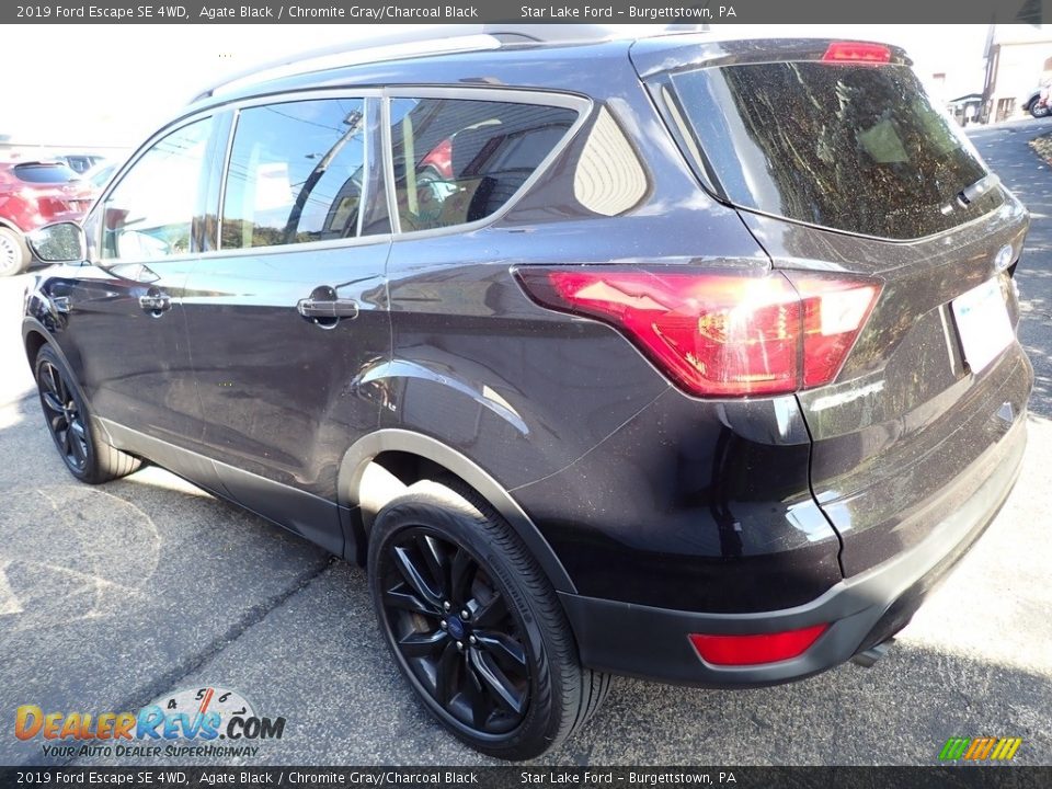 2019 Ford Escape SE 4WD Agate Black / Chromite Gray/Charcoal Black Photo #2