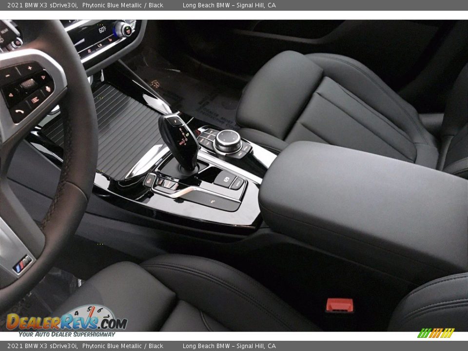 2021 BMW X3 sDrive30i Phytonic Blue Metallic / Black Photo #8
