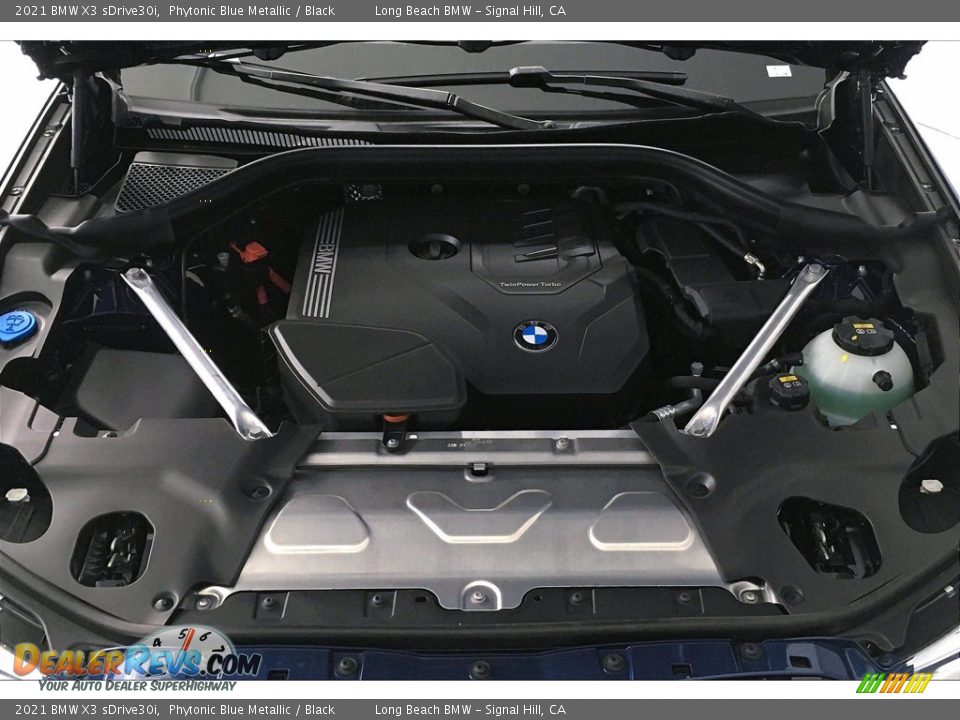 2021 BMW X3 sDrive30i 2.0 Liter TwinPower Turbocharged DOHC 16-Valve Inline 4 Cylinder Engine Photo #10